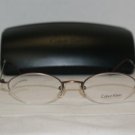 Brand New Calvin Klein 161 Brown 48-19 Eyeglasses: Mod. 161 (575) 48-19 & Case