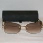 Brand New Cazal 925 Shiny Gold Sunglasses: Mod. 925 & Case