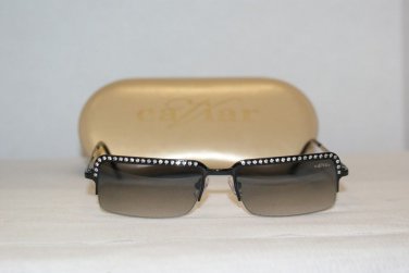 Brand New Caviar 1714 Black Sunglasses: Mod. 1714 C24 & Case