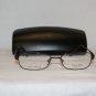 Brand New Calvin Klein 554 50-16 Burgundy Eyeglasses: Mod. 554 (007) & Case