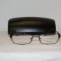 Brand New Calvin Klein 554 50-16 Burgundy Eyeglasses: Mod. 554 (007) & Case