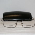 Brand New Calvin Klein 51-19 Gunmetal 291 Eyeglasses: Mod. 291 (598) & Case
