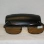Brand New Calvin Klein 260 Dark Brown Sunglasses: Mod. 260S (589) & Case