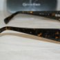 Brand New Calvin Klein 823 Brown Horn Sunglasses: Mod. 823S (179) 54-17 & Case
