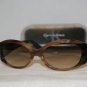 Brand New Calvin Klein 823 Brown Horn Sunglasses: Mod. 823S (179) 54-17 & Case