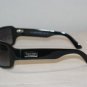 Brand New Calvin Klein 968 Shiny Black Sunglasses: Mod. 968 & Case