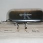 Brand New Calvin Klein 381 52-19 Black Eyeglasses: Mod. 381 (590) 52-19 & Case