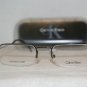 Brand New Calvin Klein 381 52-19 Black Eyeglasses: Mod. 381 (590) 52-19 & Case
