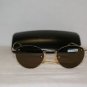 Brand New Calvin Klein C2 Gold Sunglasses: Mod. C2 (200) & Case