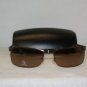 Brand New Calvin Klein 1079 Brown Sunglasses: Mod. 1079 & Case