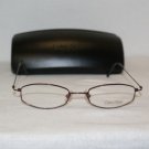 Brand New Calvin Klein 542 Burgundy 49-19 Eyeglasses: Mod. 542 (007) & Case