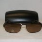 Brand New Calvin Klein 1077 Shiny Brown Sunglasses: Mod. 1077 & Case