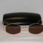 Brand New Calvin Klein C6 Gold Sunglasses: Mod. C6 & Case