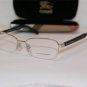 Brand New Burberry Eyeglass Mod. B 1222 Col. 1005 53-17-135 & Case