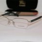 Brand New Burberry Eyeglass Mod. B 1222 Col. 1005 53-17-135 & Case