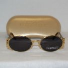 Brand New Caviar 8159 Shiny Gold Sunglasses: Mod. 8159 &Case
