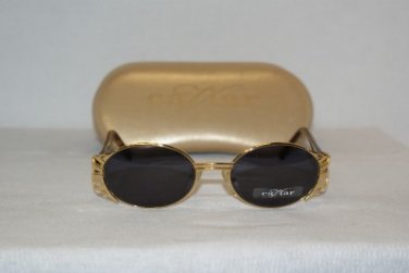 Brand New Caviar 8159 Shiny Gold Sunglasses: Mod. 8159 &Case