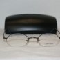 Brand New Calvin Klein 343 47-20 Blue Eyeglasses: Mod. 343 (528) 47-20 & Case