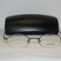 Brand New Calvin Klein 343 47-20 Blue Eyeglasses: Mod. 343 (528) 47-20 & Case