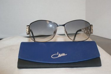 Brand New Cazal 9003 Black & Gold Sunglasses: Mod. 9003 & Case