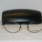 Brand New Calvin Klein 342 Black 46-20 Eyeglasses: Mod. 342 (568) 46-20 & Case