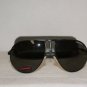 Brand New Carrera 1 Matte Black Sunglasses: Mod. Carrera 1 (PDE) 61-14 & Case