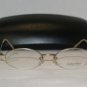 Brand New Calvin Klein 161 Light Gold 46-17 Eyeglasses: Mod. 161 (504) & Case