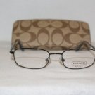 Brand New Coach Riley Black 51-17 Eyeglasses: Mod. Riley 51-17 & Case