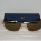 Brand New Cazal 985 Shiny Gold Sunglasses: Mod. 985 (973) & Case