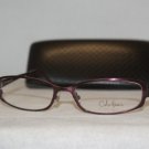 Brand New Cole Haan 921 Wine 53-16 Eyeglasses: Mod. 921 53-16 & Case