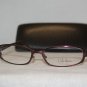 Brand New Cole Haan 921 Wine 53-16 Eyeglasses: Mod. 921 53-16 & Case
