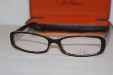 Brand New Cole Haan Eyeglass Mod. CH 945 Col. Green 53-15-135 & Case