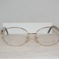 Brand New Christian Dior 3508 Gold 57-18 Eyeglasses: Mod. 3508 (41Y) & Case