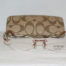 Brand New Coach Erin Orange 52-17 Eyeglasses: Mod. Erin & Case