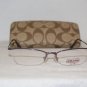 Brand New Coach Hailey Lilac 50-16 Eyeglasses: Mod. Hailey 50-16 & Case