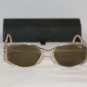 Brand New Cazal White & Gold Sunglasses: Mod. 984 & Case