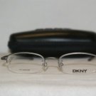 Brand New DKNY 6614 Grey Titanium 47-19 Eyeglasses: Mod. 6614 (043) 47-19 & Case