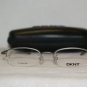 Brand New DKNY 6614 Grey Titanium 47-19 Eyeglasses: Mod. 6614 (043) 47-19 & Case