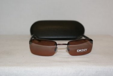 Brand New DKNY 7224 Burgundy Sunglasses: Mod. 7224 & Case