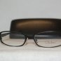 Brand New Cole Haan 921 Matte Black 53-16 Eyeglasses: Mod. 921 53-16 & Case