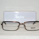 Brand New DKNY 5620 Brushed Brown 53-17 Eyeglasses: Mod. 5620 (1169) & Case