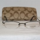 Brand New Coach Greenwich Black 49-19 Eyeglasses: Mod. Greenwich & Case