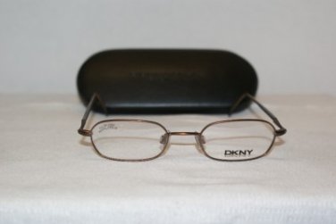 Brand New DKNY 6236 Brown 47-18 Eyeglasses: Mod. 6236 47-18 & Case