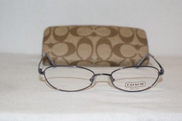 Brand New Coach Della Slate 50-17 Eyeglasses: Mod. Della & Case