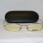 Brand New DKNY 6415 Gold Sunglasses: Mod. 6415 45-20 & Case