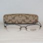Brand New Coach Juliet Burgundy 48-17 Eyeglasses: Mod. Juliet & Case