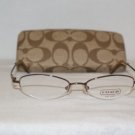 Brand New Coach Sherri Tan 49-17 Eyeglasses: Mod. Sherri 49-17 & Case