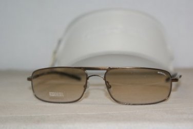 Brand New Diesel Effusion Brown Sunglasses: Mod. Effusion (BR6) 58-16 & Case