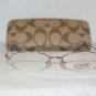 Brand New Coach Lily Rose 48-17 Eyeglasses: Mod. Lily 48-17 & Case