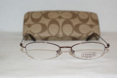 Brand New Coach Lily Bordeaux 48-17 Eyeglasses: Mod. Lily & Case
